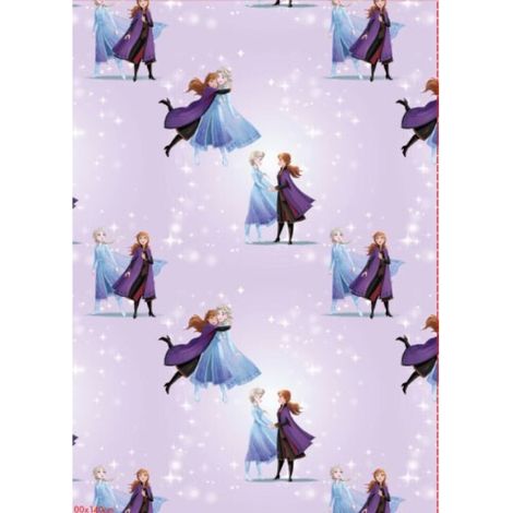 Couverture Plaid en Flanelle La Reine des Neiges - Disney