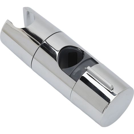 Support de pommeau de douche réglable pour barre coulissante de 19 à 25 mm, fixation par pince, pour salle de bain (1/5)