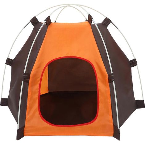 Niche d'intérieur pour chats, niche d'extérieur pour chats, grande niche pour chien, tente pliable pour animaux de compagnie (1/5)