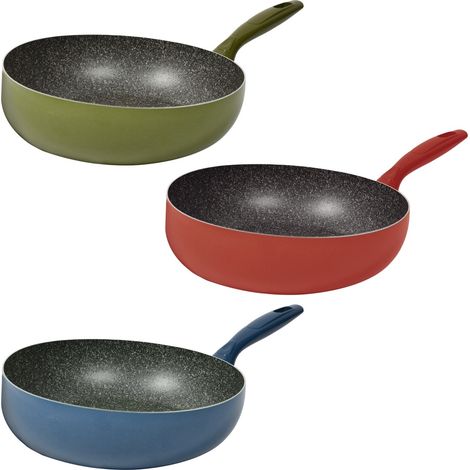 MAURY'S PANAMA PADELLA SALTAPASTA CON MANICO DA 28 CM COLORE ASSORTITO (1/2)