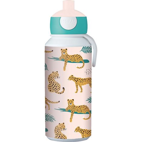 Mepal trinkflasche pop-up campus 400 ml - leopard