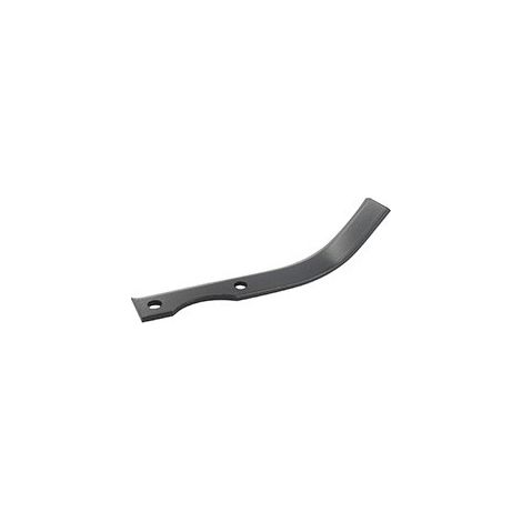 Cuchillo de fresas izquierdo para motocultor adaptable en Staub y japonés: Honda, Iseki, Kubota, Mitsubishi - L: 180mm. Tipo Bin