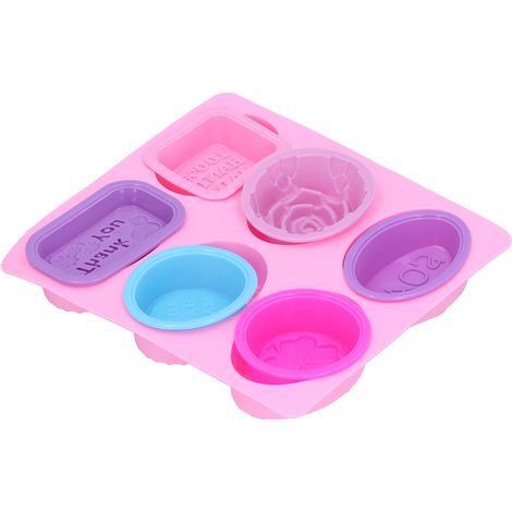 7-teiliges, tragbares, multifunktionales Kuchenform-Set aus lebensmittelechtem Silikon, ideal für Abendessen und Camping (1/5)