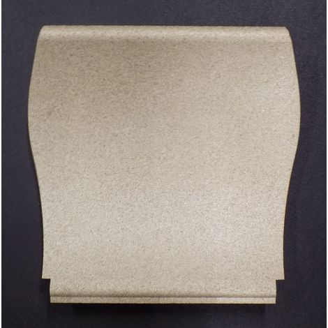 Déflecteur pour poêles à cheminée Dana de Dan Skan - vermiculite - dimensions d'encastrement parfaitement adaptées (1/2)