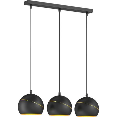 [GEBRAUCHT] B-Ware Euluna Hängeleuchte Yoda Pendelleuchte Deckenlampe Leuchte Dreiflammig Linear