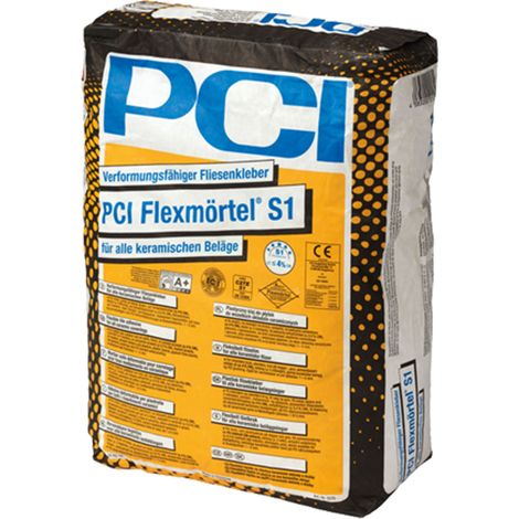 PCI Flexmörtel S1 Fliesenkleber 20kg (1/3)