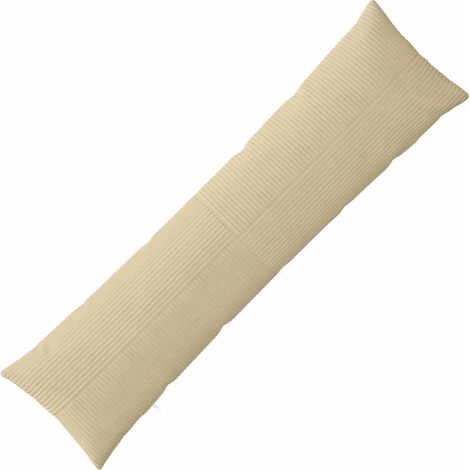 Housse de coussin ALMELO Vert gris 40 x 145 cm velours côtelé – bureau (1/5)
