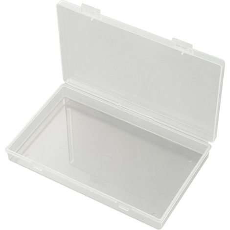 TRU COMPONENTS E-324-S Sortimentskasten (L x B x H) 176 x 110 x 26 mm Anzahl Fächer: 1 feste Unterte
