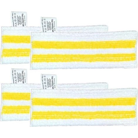 Set mit 4 Mikrofasertüchern zum Schleifen von Böden und Easyfix-Düse Sc2 Sc3 Sc4 Sc5 (1/4)