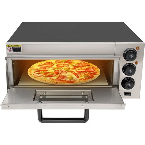 Four à pizza 2000W Four à pizza électrique pour le plan de travail (1/5)