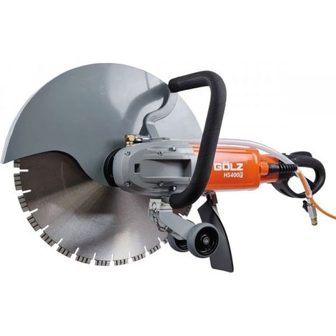 Découpeuse électrique circulaire HS400F 160mm de profondeur – Disque de 400mm pour bois dur – 230V 3.3KW – GOLZ (1/2)