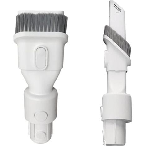 Brosse Plate Longue À Buse D'aspiration Deux en Un. Compatible avec Dreame. Accessoires for Aspirateur V8 V9 V9P V10 XR (Color : 2PCS Brush) (1/3)