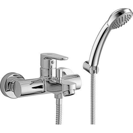 Miscelatore vasca Paffoni Green in ottone cromo con kit doccia (1/3)