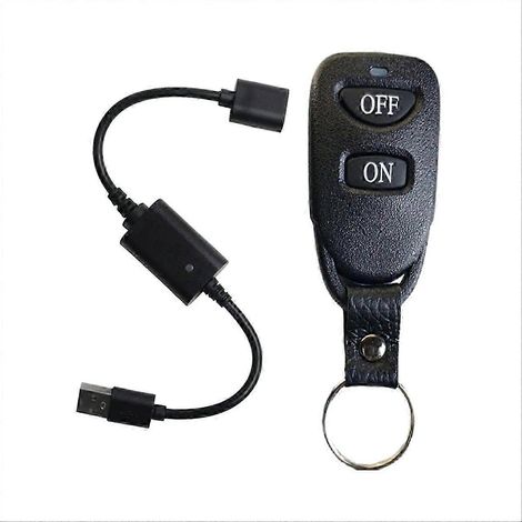 DC 5V USB Wireless Remote Control Switch Driver Power ON OFF for LED Strip Light Reading Lamp Fan (1/5)