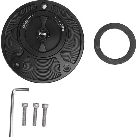 Couvercle de Réservoir de Carburant pour Moto, en Alliage D'aluminium, sans clé, avec Finition en Oxyde CNC, pour Modèles 748, 916, 996, 998, 848, 1098 S R SuperSports (1/5)