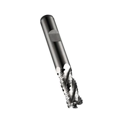 Schaftfräser C400 DIN 844 K D.10mm Gesamt-L.72mm Schneiden-L.22mm HSS-E Blank (1/4)