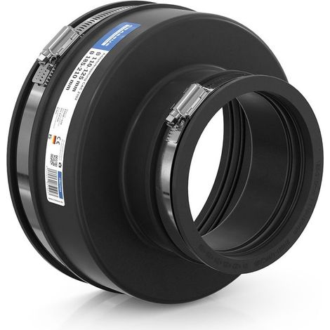 CR Adapterkupplung CAC 2102, bis 0,6 bar (185-210mm auf 110-125mm), EPDM / V2A