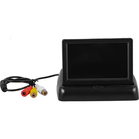 Écran Pliable ABS pour caméra de recul Compatible 12V/24V adapté à la Surveillance arrière de Voitures et camions en Conduite (1/5)