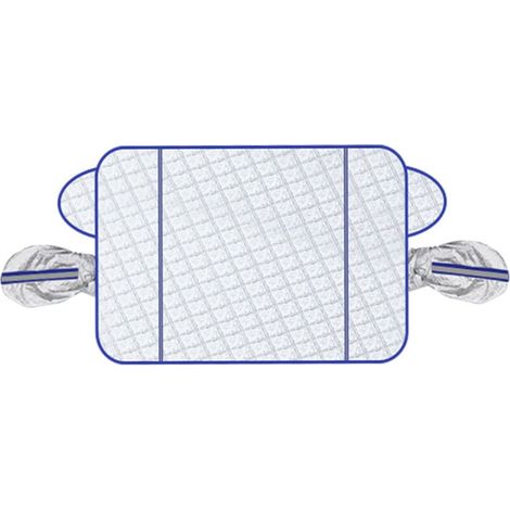 Pare-Brise Couverture de Voiture Imperméable Repliable avec Magnétiques Protection pour Pare-Soleil Anti Givre Pare-Brise Avant pour Voiture Anti UV Pluie et Neige 145105cm (1/4)