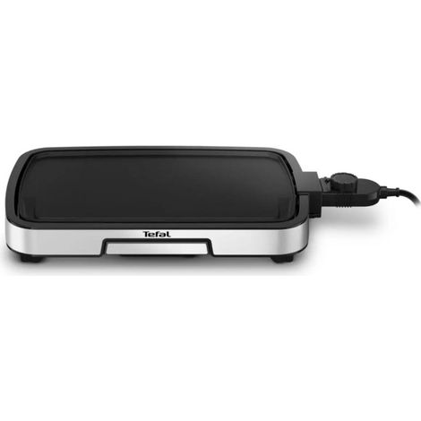 Tefal – Plancha électrique 2000W – Dimensions 56.8 x 29 x 7.6 cm – Thermostat réglable – CB630D10