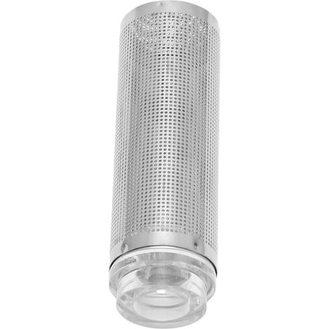 Couvercle de crépine d'aspiration en acier inoxydable pour filtre d'aquarium, protégeant les poissons et les crevettes de l'inhalation de vapeurs d'eau. (1/5)