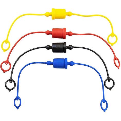 Couvercle de bouchon mâle et femelle pour coupleur rapide hydraulique, (-A 3/8 pouce)-- (1/5)