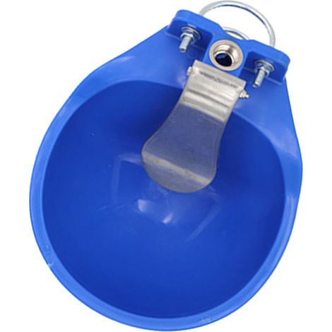 Abreuvoir Facile à Laver Niveau D’eau Stable en Plastique Bleu , Remplissage Automatique pour Vaches pour Usage la Ferme (1/5)