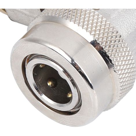 Adaptateur basse tension R134A à connexion rapide, manomètre CA + noyau de soupape d'éjection (1/4)