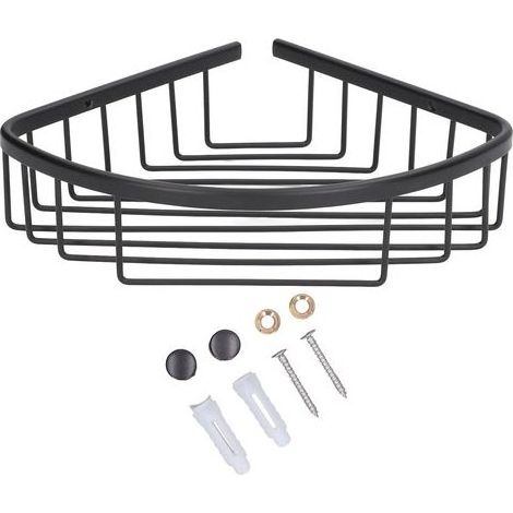 Étagère triangulaire de salle de bains en acier inoxydable, support de rangement d'angle pour cuisine et douche, porte-savon mural pour maison (1/5)