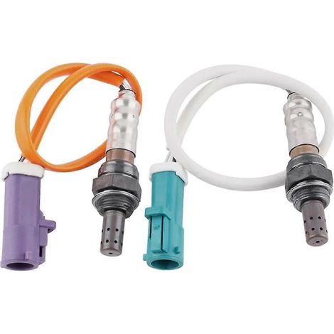 Sauerstoffsensor für Fiesta 1.6L 2011–2019, 2 Stück, Upstream Downstream, 4 Drähte, vorne und hinten, 234–4493, 234–455 (1/5)