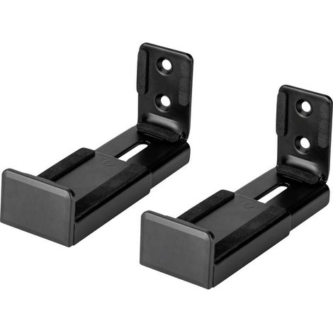 LogiLink BP0209 Support pour barre de son Distance entre les murs (max.): 15.4 cm noir 1 pc(s)