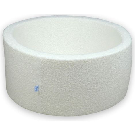 Piscina asciutta 90x40 Boucle Bianca senza palline (1/4)