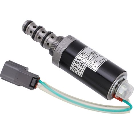 Magnetventil für Hydraulikpumpe, legierter Stahl, Steuerventil für Bagger, Ersatzteil für KOBELCO (1/5)