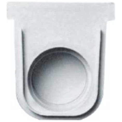 Tappo per canaletta in pp (sistema di drenaggio en 1433) : Dimensione - 13x50x14h