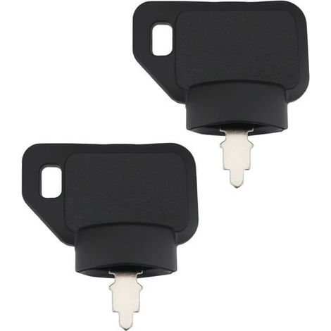 Lot de 2 Clés d'allumage pour Tondeuse à Gazon Pièce de Rechange 63-8360 Compatible avec Toro Tracteurs Et Les Souffleuses à Neige (1/5)