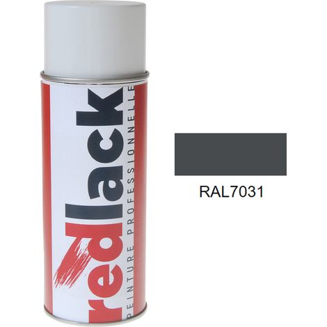 Bomboletta di Vernice spray 400ml – RAL 7031 – Grigio blu – lucida – multisupporto – Redlack