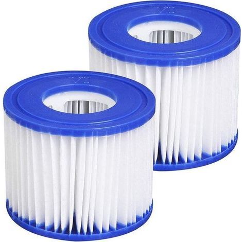 Filtre Spa pour bestway 58323, Cartouche filtrante Taille 6 pour Lay-Z-Spa, pour Monaco, pour Miami, pour Vegas (Lot de 4) (1/3)