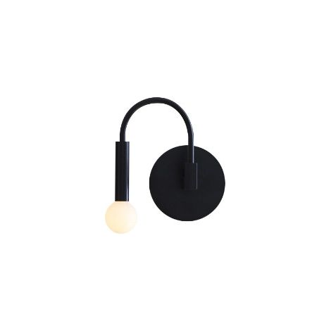 Applique Murale Noire Moderne – Luminaire Design pour Salle de Bain, Couloir, Salon et Chambre à Coucher – Éclairage Minimaliste pour Chevet et Intérieur Contemporain (1/5)