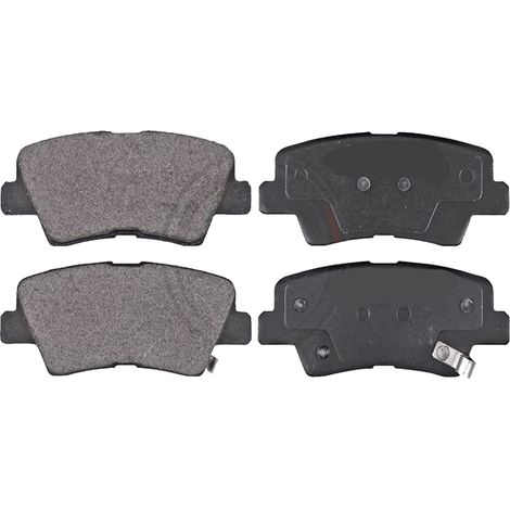 KIT PASTIGLIE FRENO POSTERIORI compatibile con HYUNDAI ELANTRA (XD,HD) / PASTIGLIE FRENANTI AUTO OEM FDB638 FDB4247 , / SOSTITUZIONE DIRETTA / BASSA POLVERE / SILENZIOSO