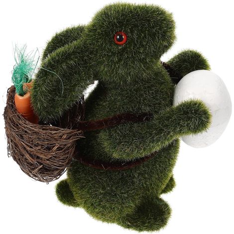 Niedliche Hasenfigur aus Schaumstoff Dekorative Osterhasen