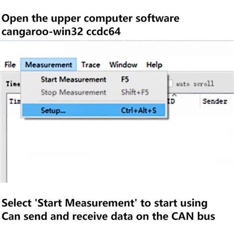 USB-zu-CAN-Modul-Unterstützung, tragbarer CAN-Bus-Analysator Version 2.0