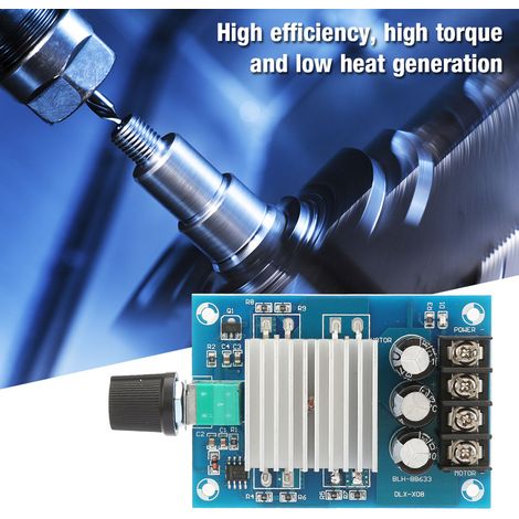 Module de contrôle de vitesse pour moteur CC 12 V 24 V 30 A (1/4)