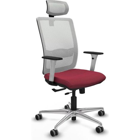 Piqueras y Crespo Haches Silla de Oficina Granate Confort