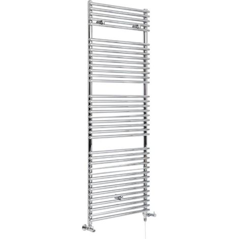 Hudson Reed Arno - Sèche-Serviettes Design Mixte Moderne - Chromé - 173.8 cm x 60 cm (1/5)