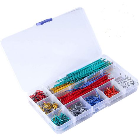 Juego de cables puente de 140 mm para placa de prototipado