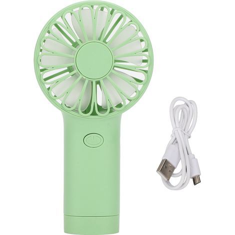 Ventilateur de Poche Rechargeable USB - Petit Ventilateur Portable pour Voyage, Pique-nique et Bureau (1/5)
