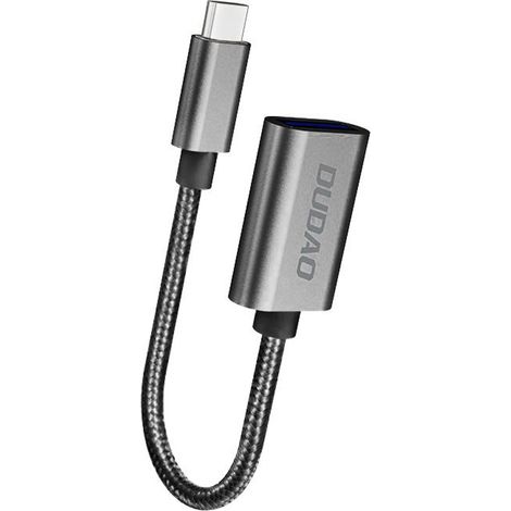 USB-C-auf-USB-A-Adapter – grau (1/2)
