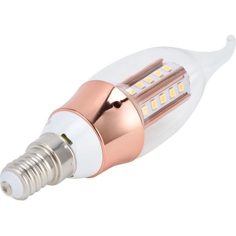 E14 LED-Kerzenbirne für Kristallleuchter, 9 W, warmweißes Licht, 220 V (1/5)