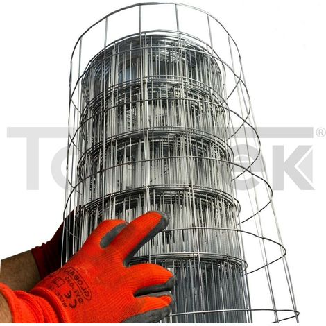 RETE RECINZIONI METALLICA ZINCATA ELETTROSALDATA 75x50 h200cm 25mt (1/3)