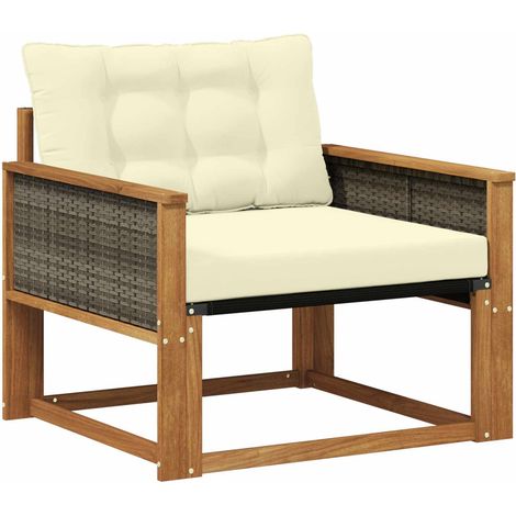 Maison Exclusive - Outdoor-Sofagarnitur Massives Akazienholz und